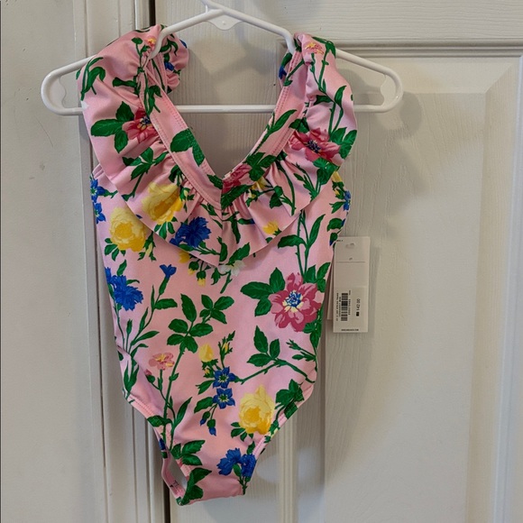 Janie and Jack Other - Janie And Jack Floral Ruffle Swimsuit